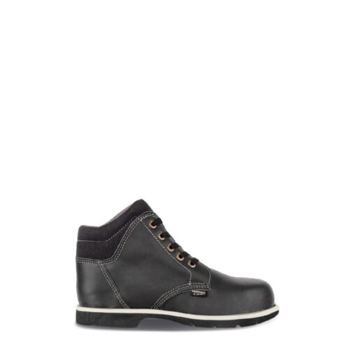 Bota cuero liso 202 negra - Image 2