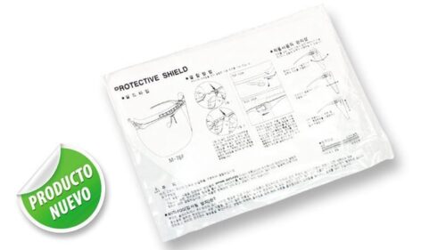 Bolsa de 3 repuestos en acetato tipo careta para kit de protección