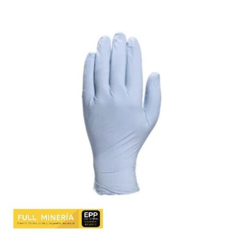 Caja De 100 Guantes De Nitrilo Sin Polvillo