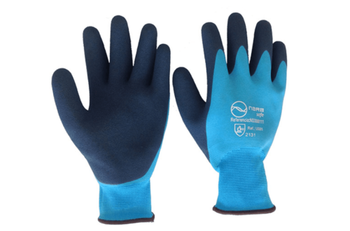 Guantes nylon-cool, doble recubrimiento de látex ns2900111