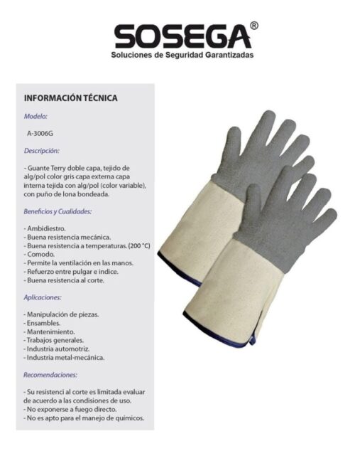 Guante A 3006g Temperatura Sosega - Image 5