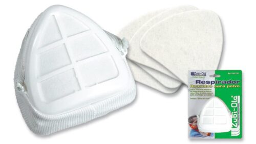 Respirador reusable para polvo no tóxico