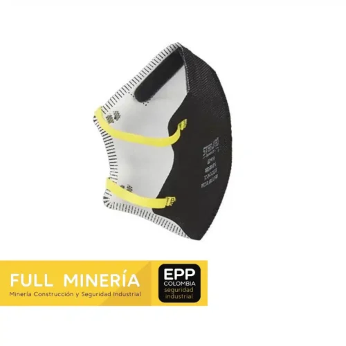 RESPIRADOR M9910 STEELPRO PLEGABLE NEGRO  NIOSH N95 - Image 3