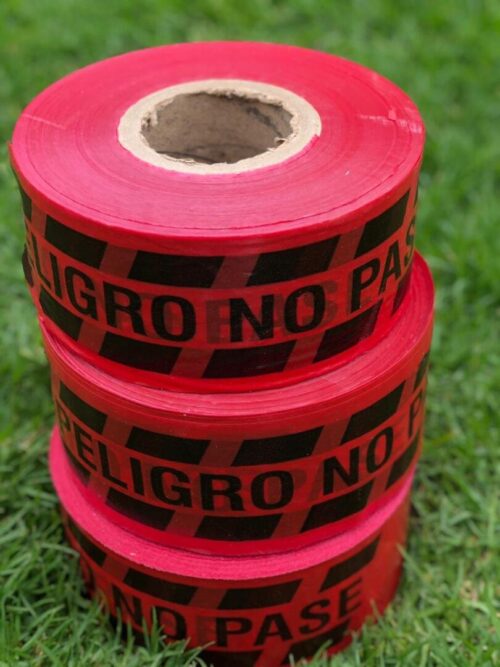 Cinta Peligro No Pase Roja 500Mts - Image 3