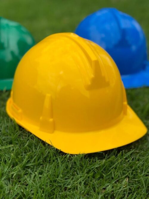 Casco industrial armadura plástico cremallera a-1400