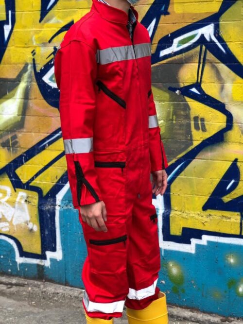 Overol tipo piloto con cinta reflectiva - Image 15