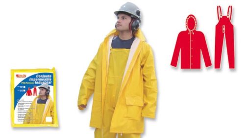 Conjunto industrial, pantalón babero
