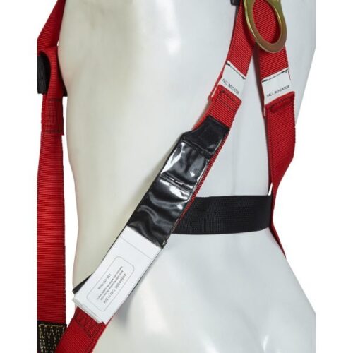 Arnés cuerpo completo eco en H rojo - steelpro - Image 3