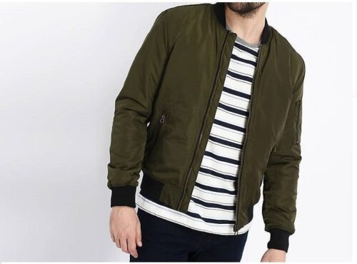 Chaqueta casual verde