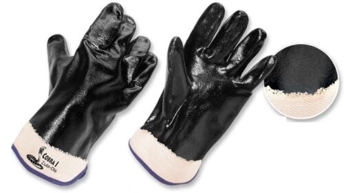 Guantes de neopreno soportado liso