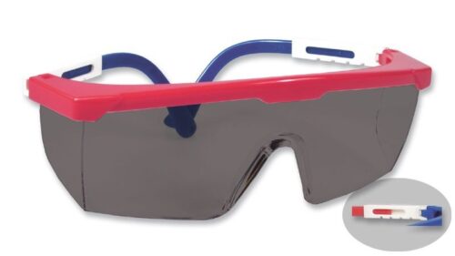 Gafas unilente en policarbonato sin antifog lente oscuro