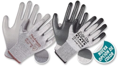 Guantes nylon recubiertos en poliuretano
