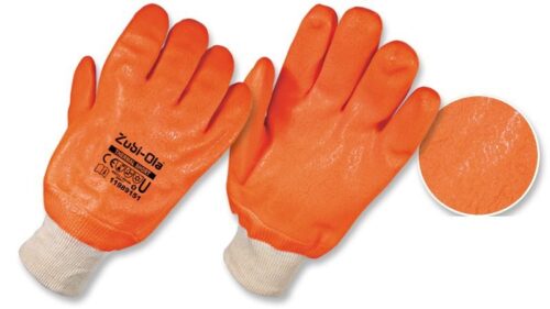 Guantes pvc utilflex neón semicorrugados