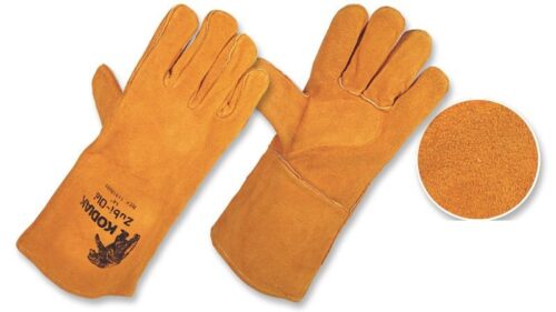 Guantes carnaza para soldar