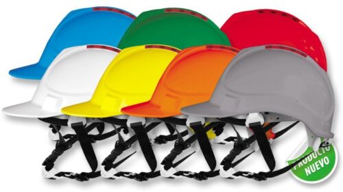 Casco de seguridad tipo industrial sin ventilación