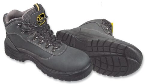 Botas de seguridad en cuero nobuck